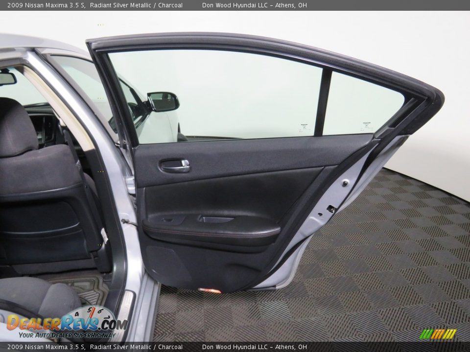 2009 Nissan Maxima 3.5 S Radiant Silver Metallic / Charcoal Photo #23