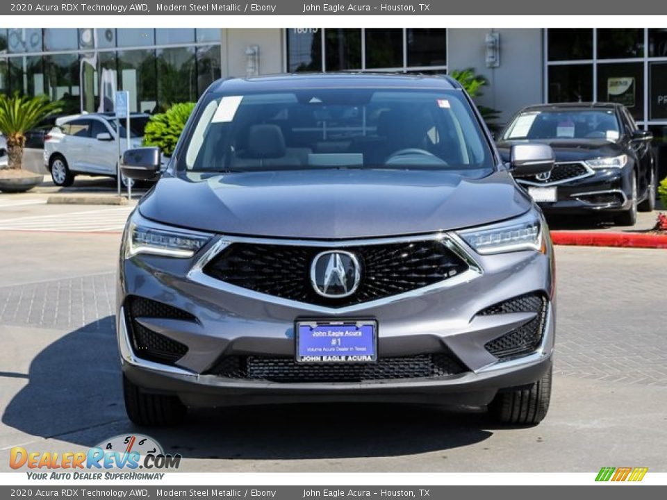 2020 Acura RDX Technology AWD Modern Steel Metallic / Ebony Photo #2
