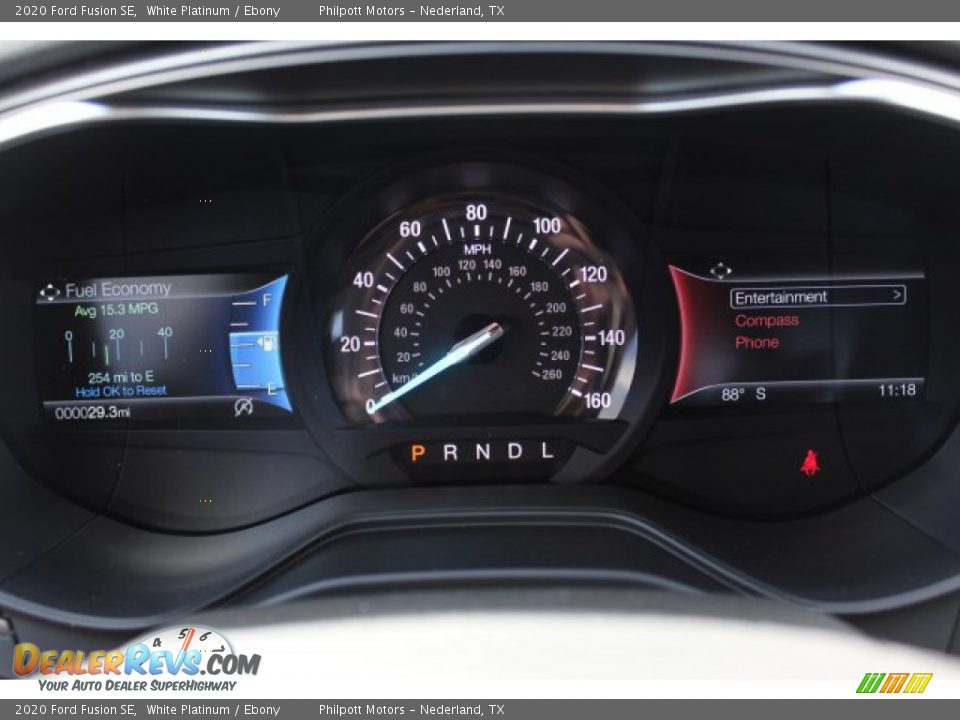 2020 Ford Fusion SE Gauges Photo #14
