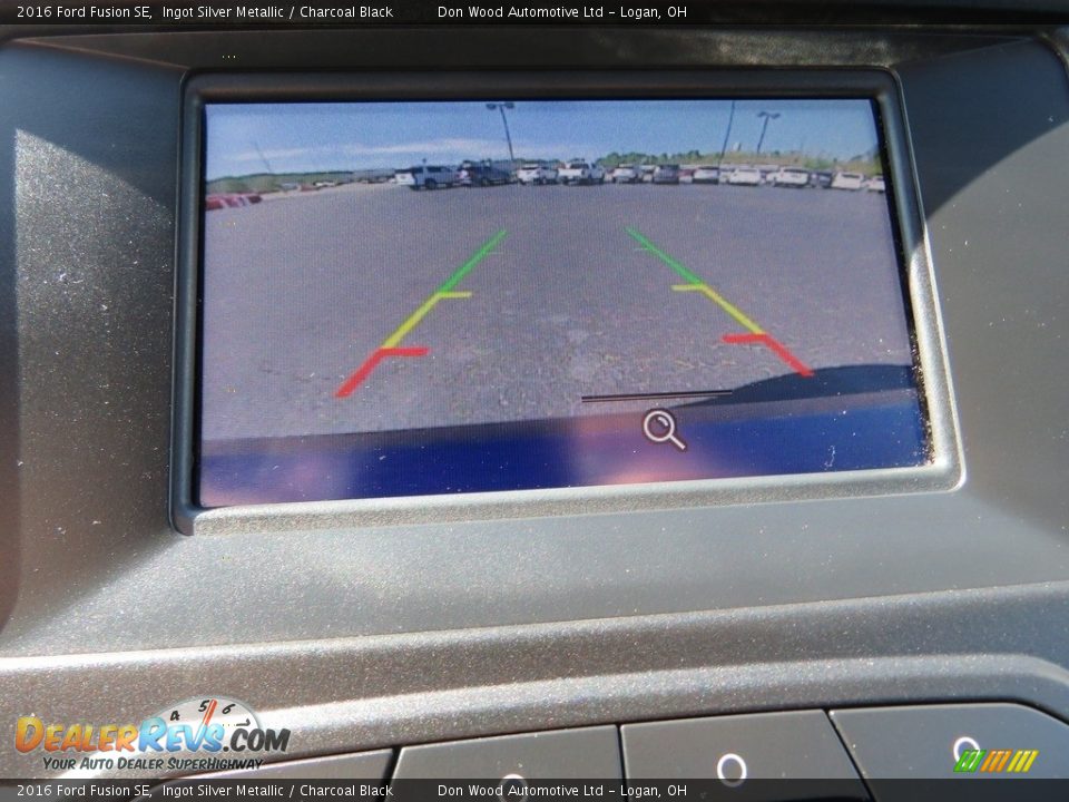 2016 Ford Fusion SE Ingot Silver Metallic / Charcoal Black Photo #2