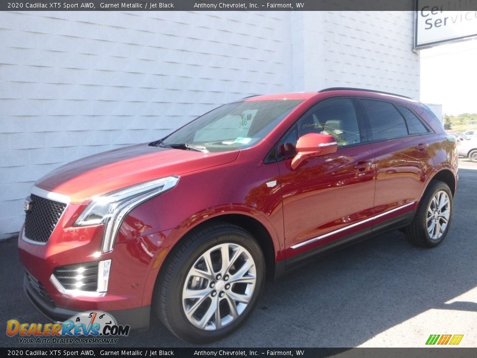 2020 Cadillac XT5 Sport AWD Garnet Metallic / Jet Black Photo #2