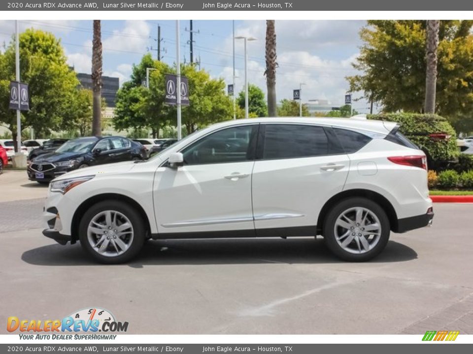 2020 Acura RDX Advance AWD Lunar Silver Metallic / Ebony Photo #4