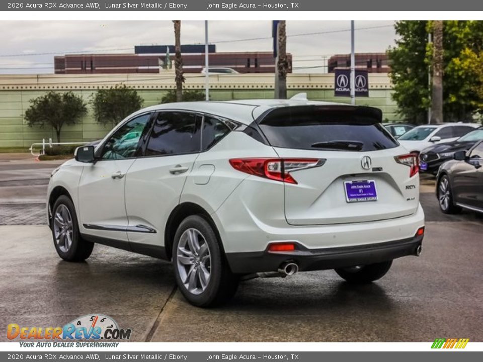 2020 Acura RDX Advance AWD Lunar Silver Metallic / Ebony Photo #5