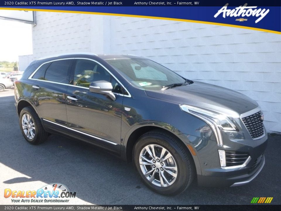 2020 Cadillac XT5 Premium Luxury AWD Shadow Metallic / Jet Black Photo #1