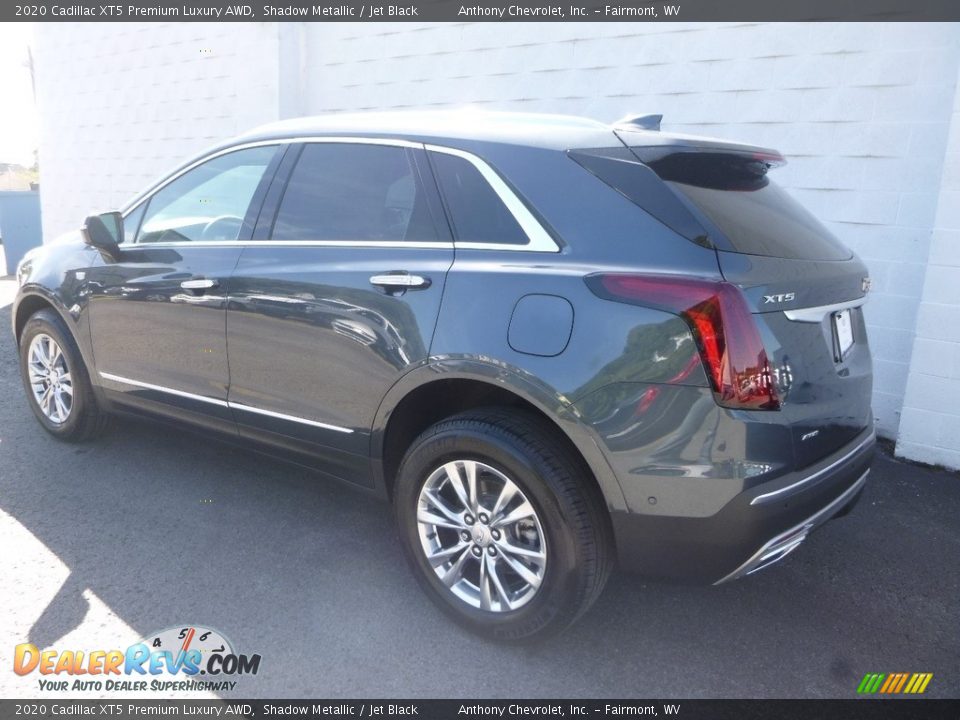 2020 Cadillac XT5 Premium Luxury AWD Shadow Metallic / Jet Black Photo #6