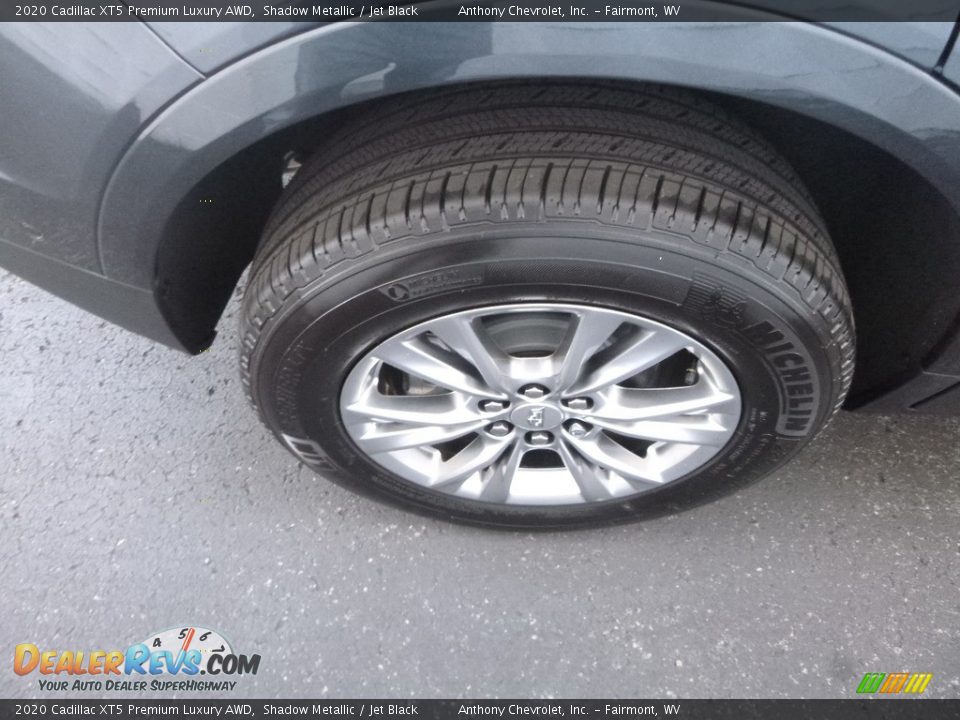 2020 Cadillac XT5 Premium Luxury AWD Shadow Metallic / Jet Black Photo #7