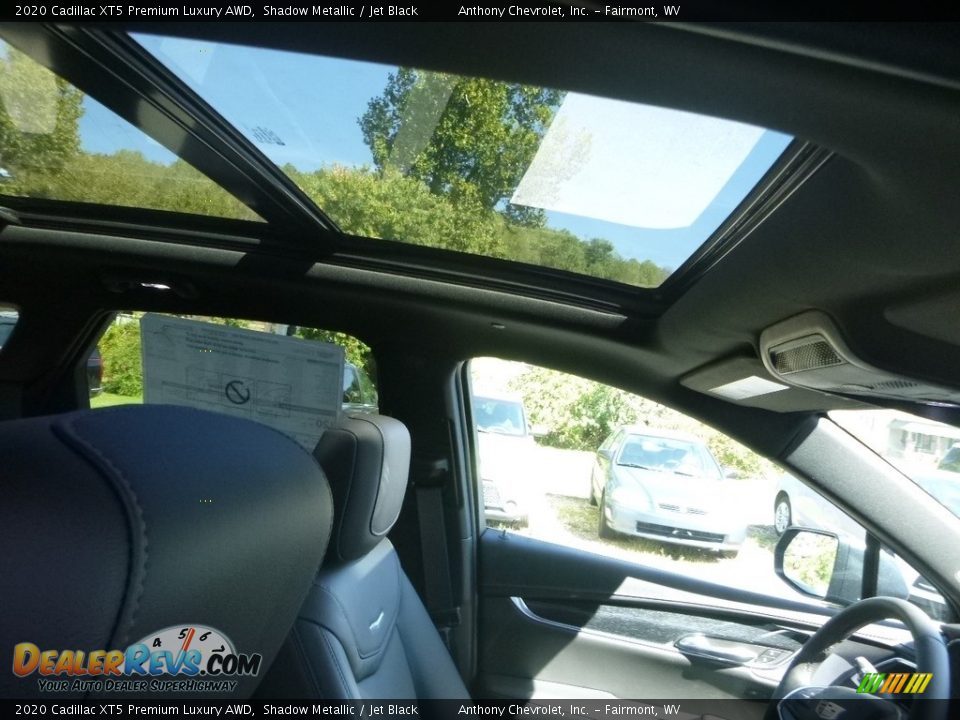 2020 Cadillac XT5 Premium Luxury AWD Shadow Metallic / Jet Black Photo #11