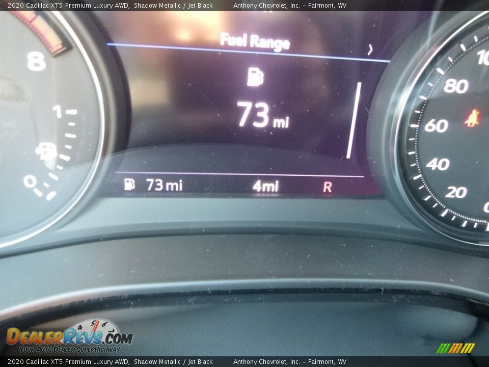 2020 Cadillac XT5 Premium Luxury AWD Shadow Metallic / Jet Black Photo #17