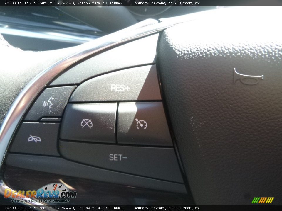 2020 Cadillac XT5 Premium Luxury AWD Shadow Metallic / Jet Black Photo #19