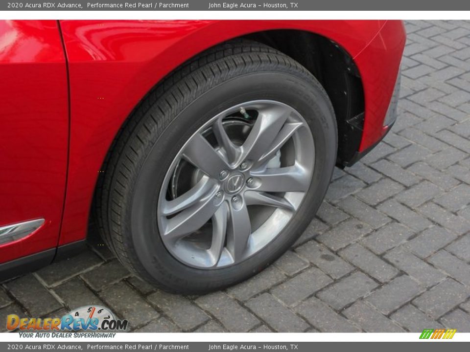 2020 Acura RDX Advance Performance Red Pearl / Parchment Photo #10