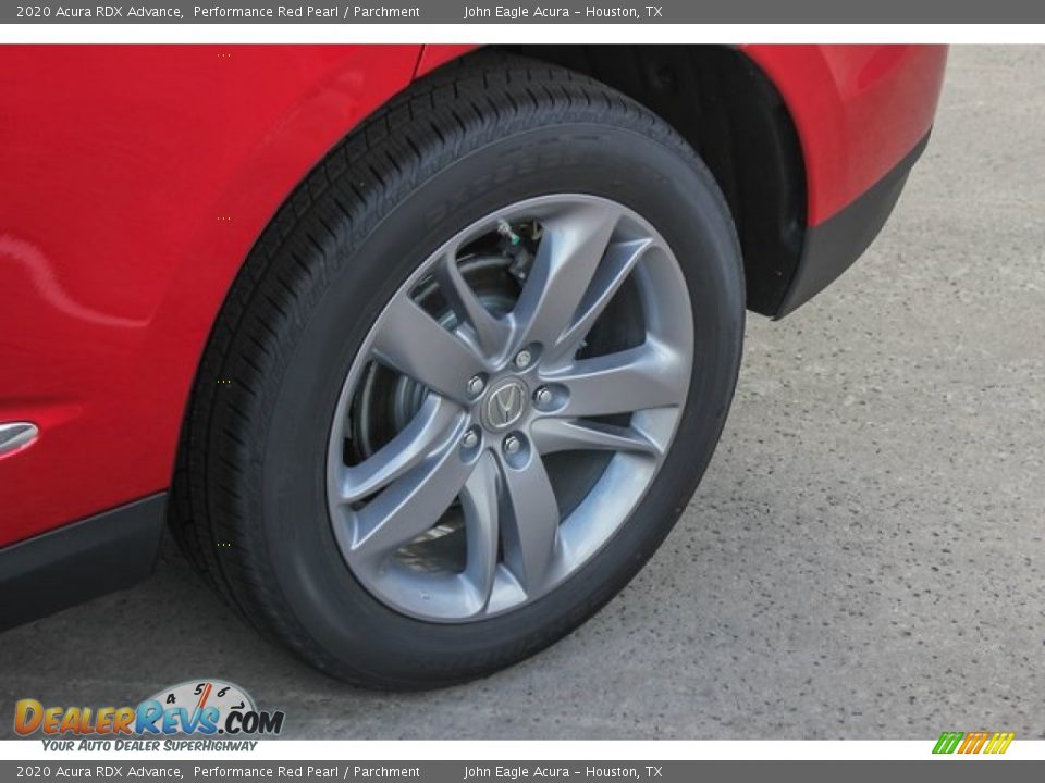 2020 Acura RDX Advance Performance Red Pearl / Parchment Photo #13