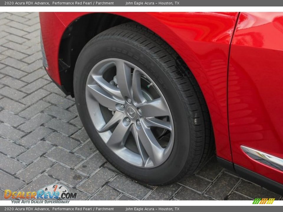 2020 Acura RDX Advance Performance Red Pearl / Parchment Photo #14