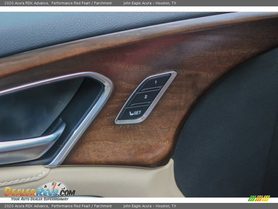 2020 Acura RDX Advance Performance Red Pearl / Parchment Photo #16