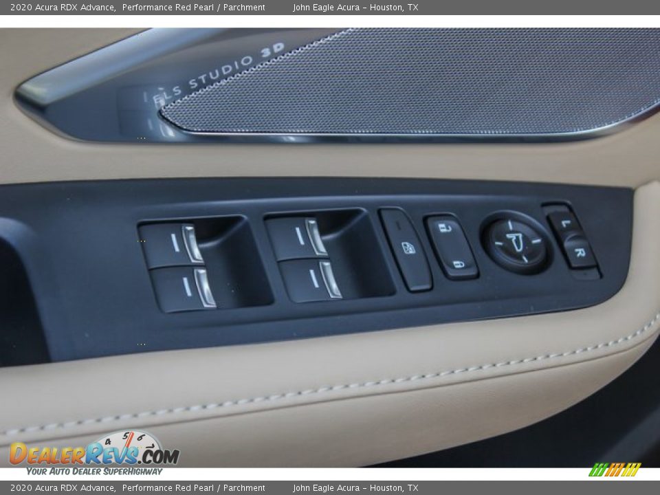 2020 Acura RDX Advance Performance Red Pearl / Parchment Photo #17