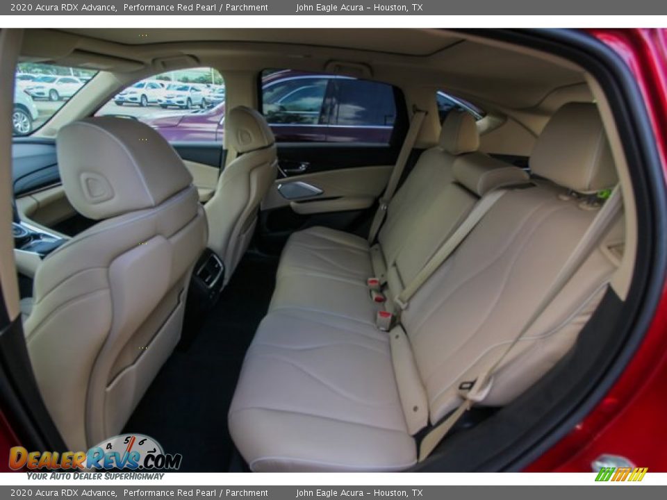 2020 Acura RDX Advance Performance Red Pearl / Parchment Photo #22