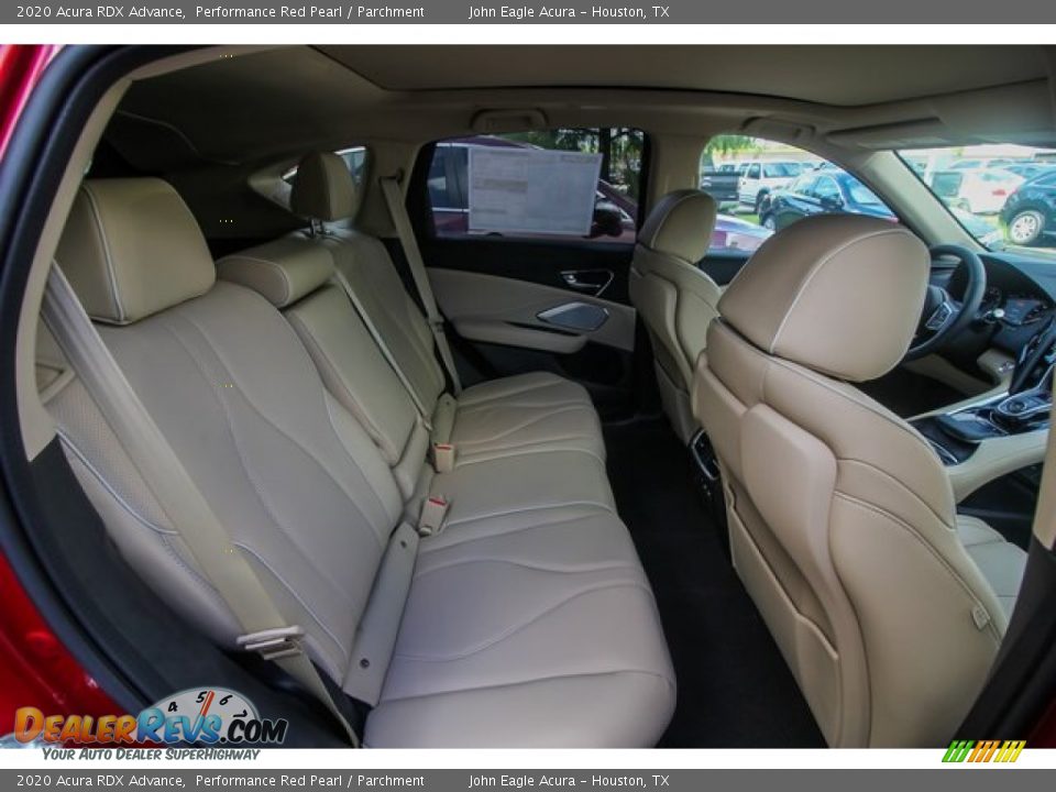 2020 Acura RDX Advance Performance Red Pearl / Parchment Photo #26