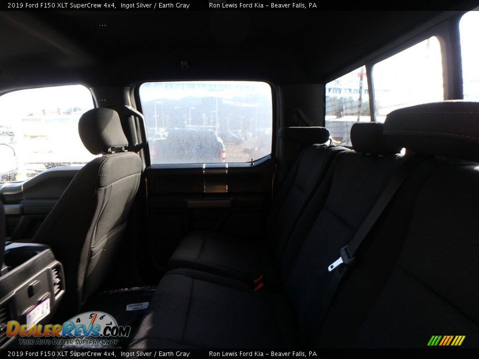 2019 Ford F150 XLT SuperCrew 4x4 Ingot Silver / Earth Gray Photo #12