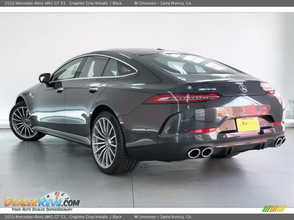2020 Mercedes-Benz AMG GT 53 Graphite Gray Metallic / Black Photo #2