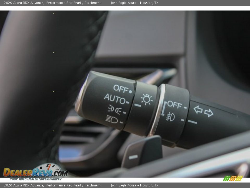 2020 Acura RDX Advance Performance Red Pearl / Parchment Photo #36