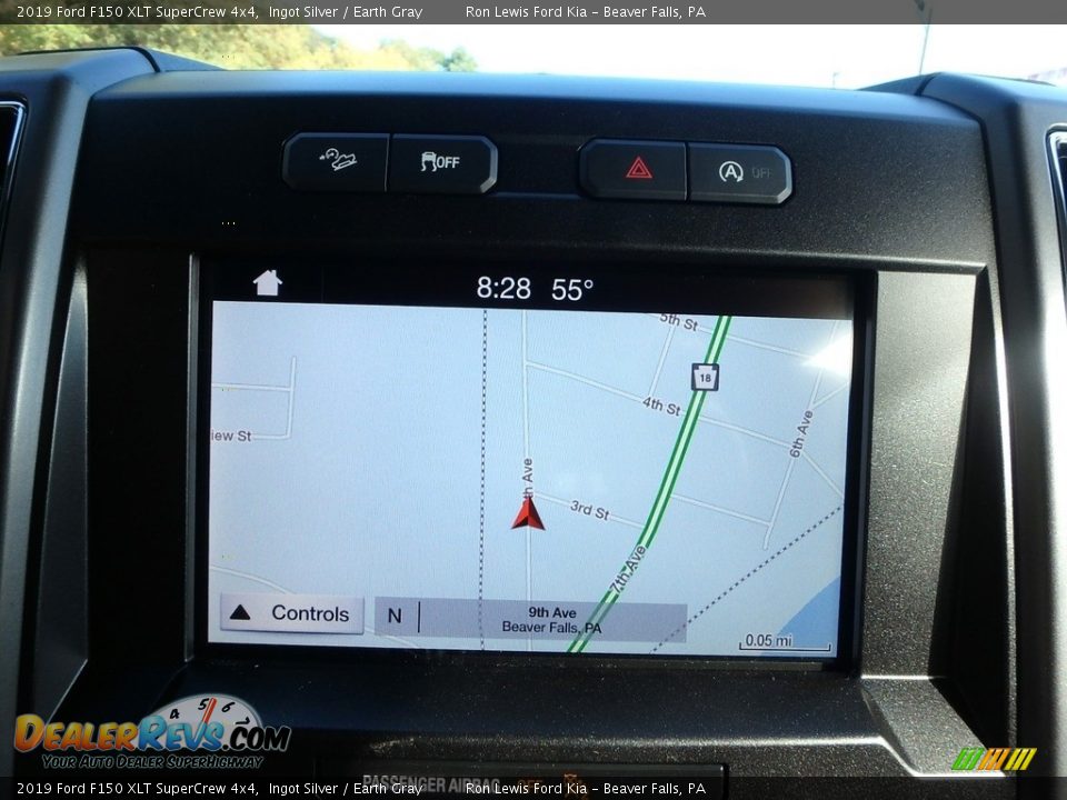 2019 Ford F150 XLT SuperCrew 4x4 Ingot Silver / Earth Gray Photo #18