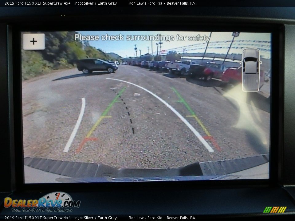 2019 Ford F150 XLT SuperCrew 4x4 Ingot Silver / Earth Gray Photo #20