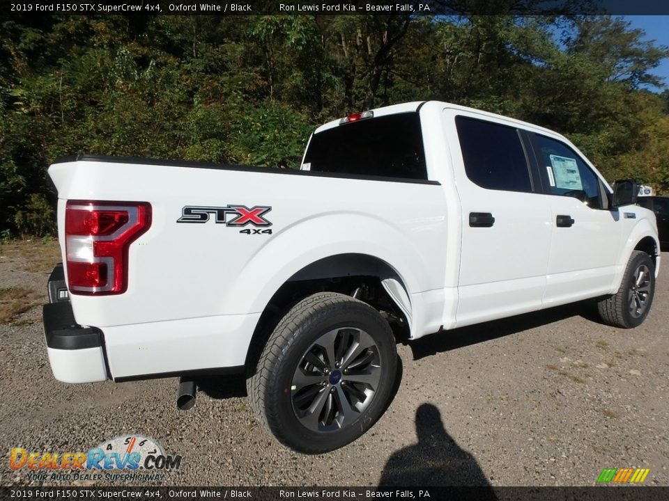 2019 Ford F150 STX SuperCrew 4x4 Oxford White / Black Photo #2