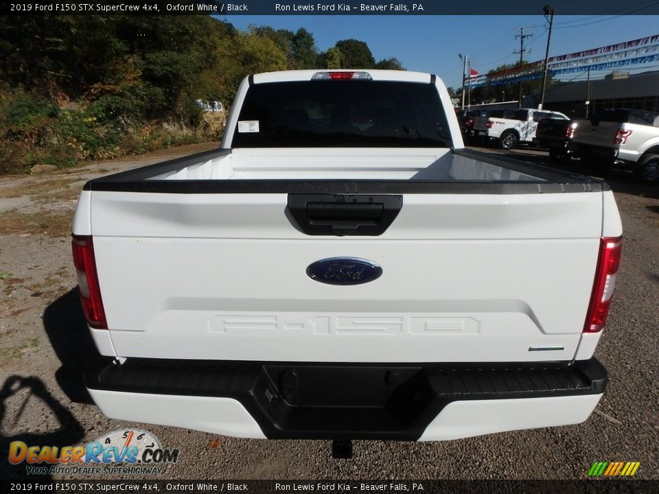 2019 Ford F150 STX SuperCrew 4x4 Oxford White / Black Photo #3