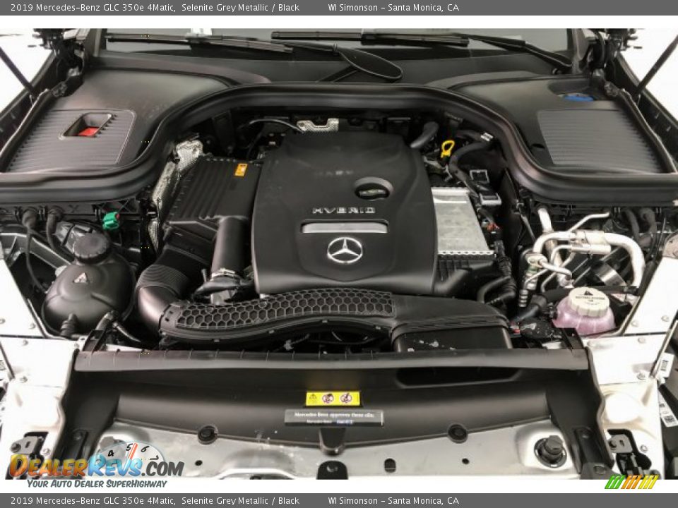 2019 Mercedes-Benz GLC 350e 4Matic Selenite Grey Metallic / Black Photo #8