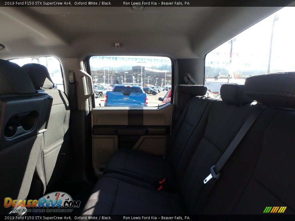 2019 Ford F150 STX SuperCrew 4x4 Oxford White / Black Photo #13