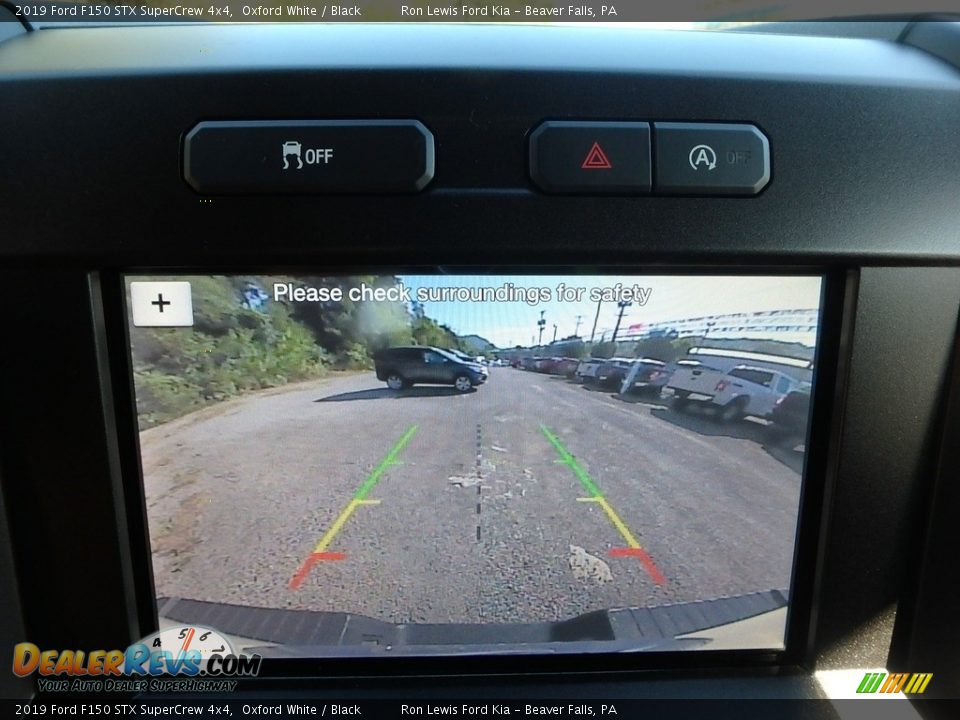 2019 Ford F150 STX SuperCrew 4x4 Oxford White / Black Photo #20