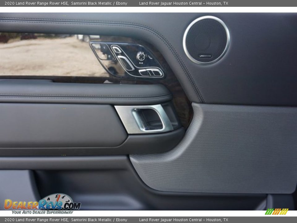 2020 Land Rover Range Rover HSE Santorini Black Metallic / Ebony Photo #18