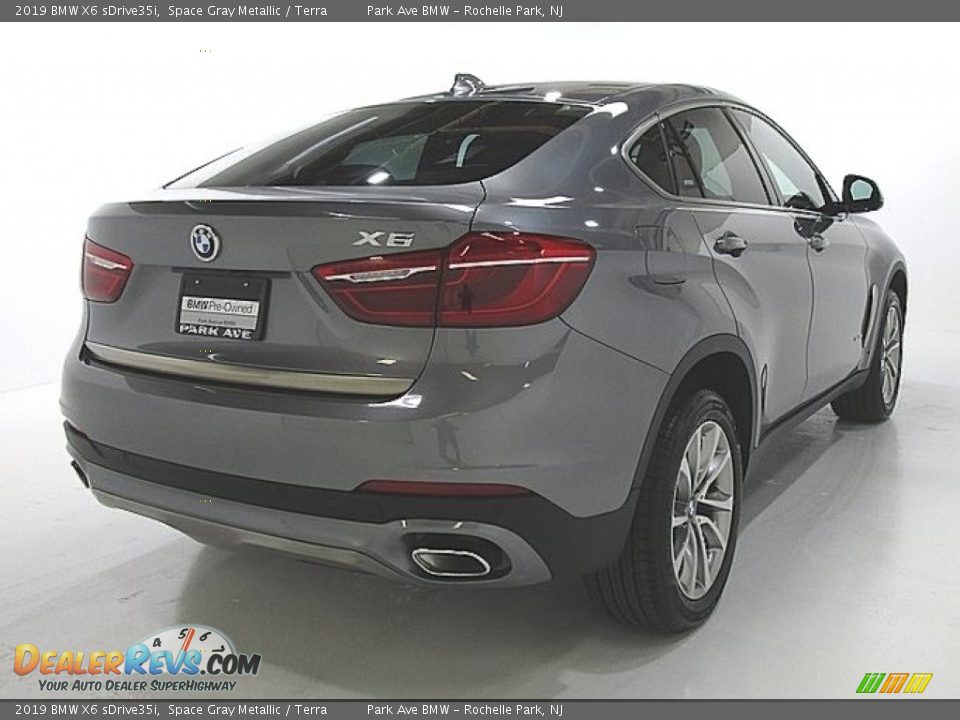 2019 BMW X6 sDrive35i Space Gray Metallic / Terra Photo #5