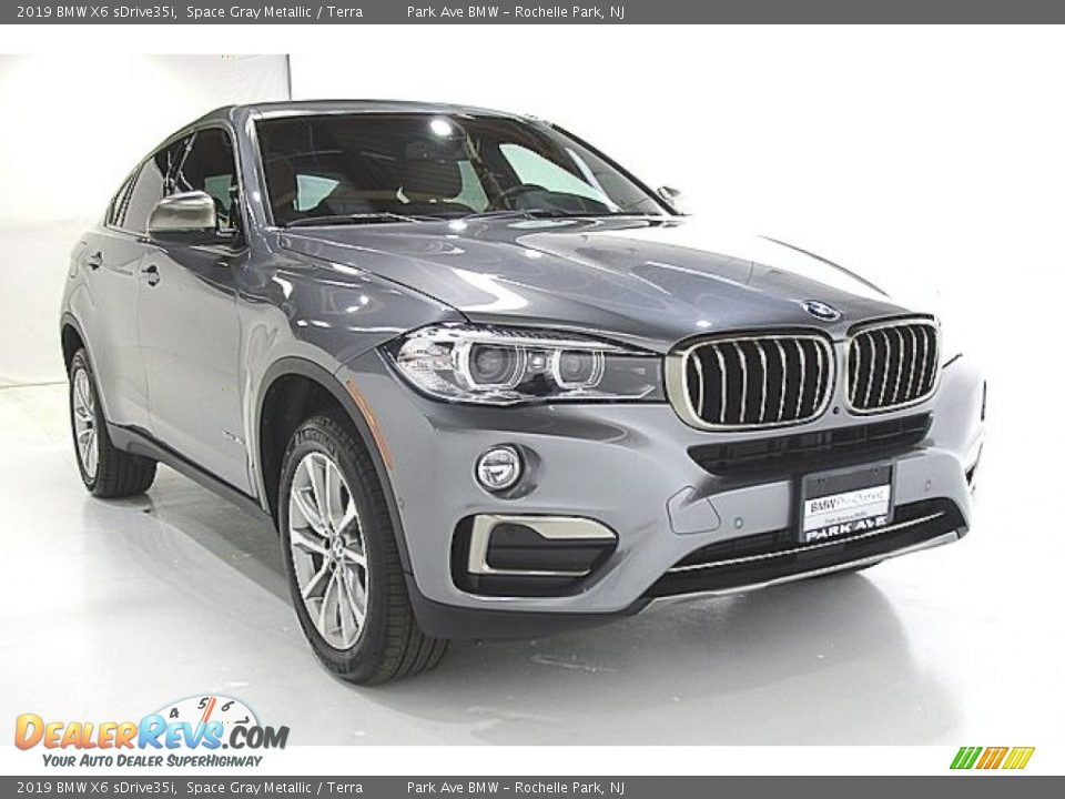 2019 BMW X6 sDrive35i Space Gray Metallic / Terra Photo #7