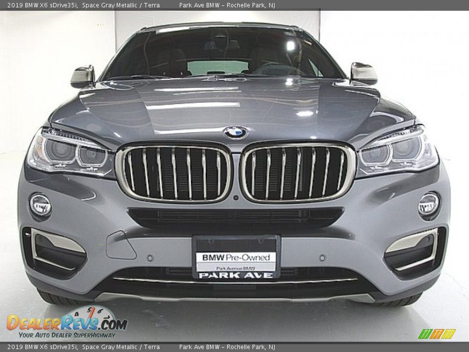 2019 BMW X6 sDrive35i Space Gray Metallic / Terra Photo #8