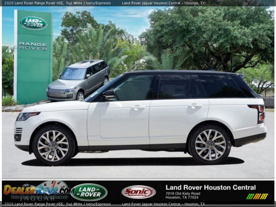 2020 Land Rover Range Rover HSE Fuji White / Ivory/Espresso Photo #3