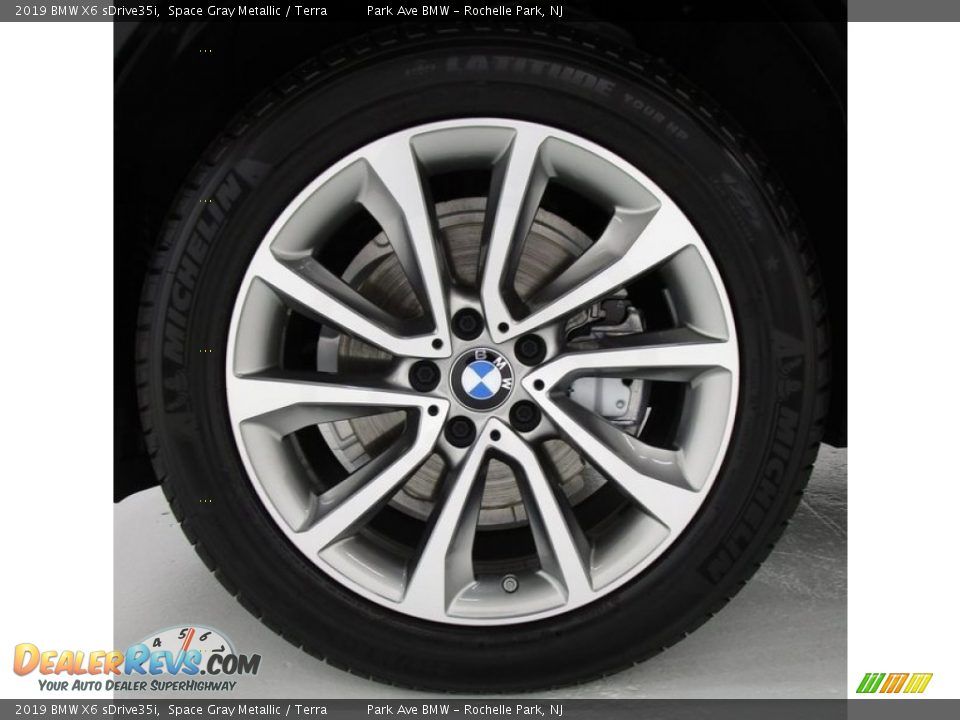 2019 BMW X6 sDrive35i Space Gray Metallic / Terra Photo #32