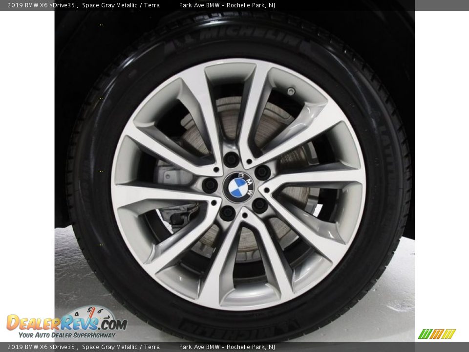 2019 BMW X6 sDrive35i Space Gray Metallic / Terra Photo #34