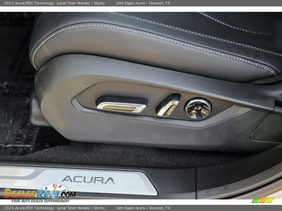 2020 Acura RDX Technology Lunar Silver Metallic / Ebony Photo #13