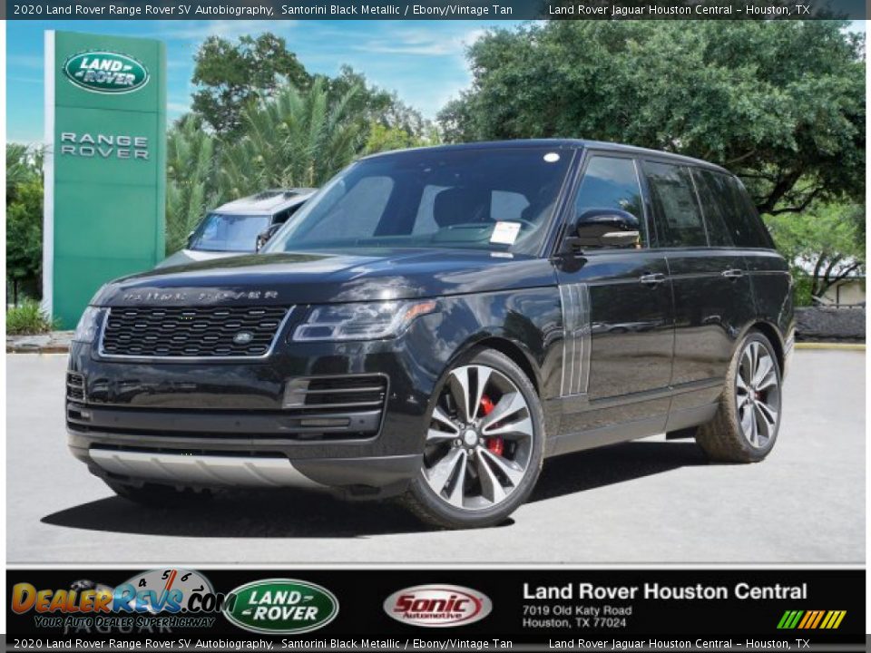 2020 Land Rover Range Rover SV Autobiography Santorini Black Metallic / Ebony/Vintage Tan Photo #1