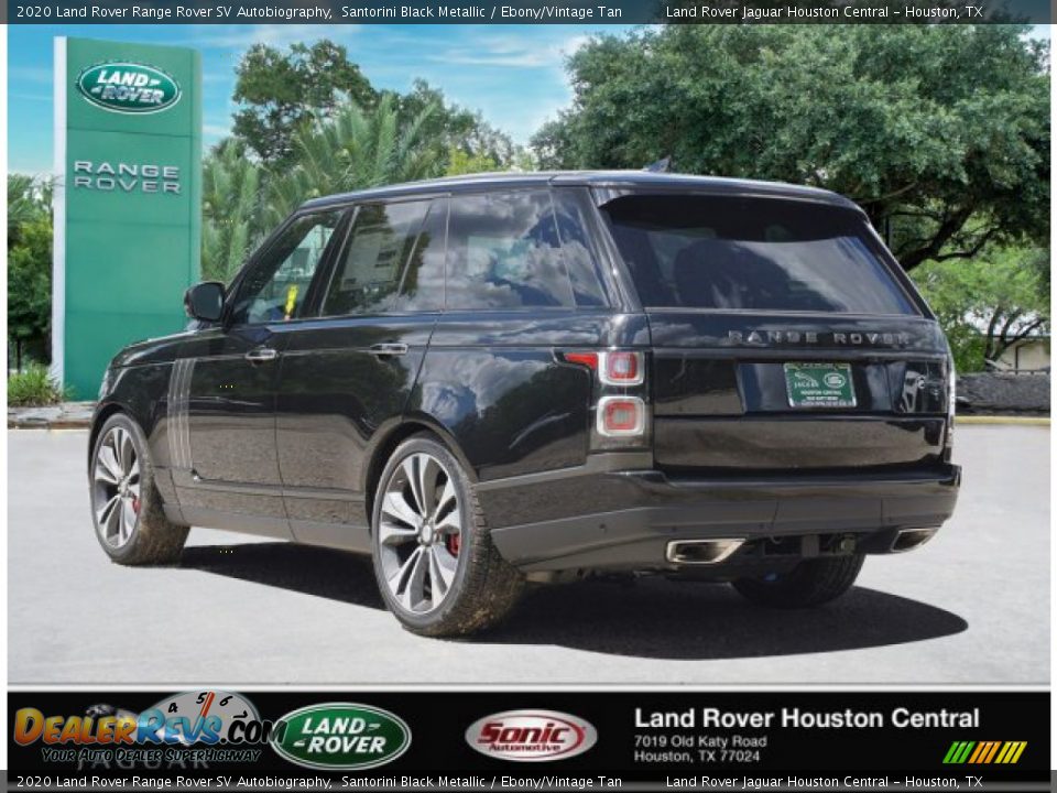 2020 Land Rover Range Rover SV Autobiography Santorini Black Metallic / Ebony/Vintage Tan Photo #5