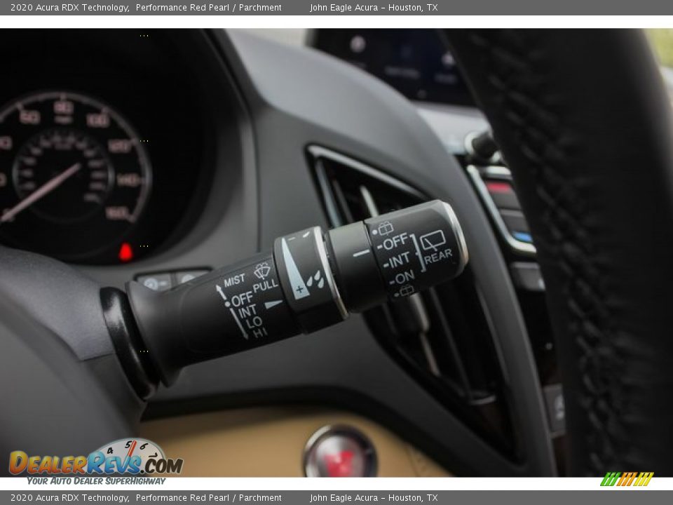 2020 Acura RDX Technology Performance Red Pearl / Parchment Photo #35