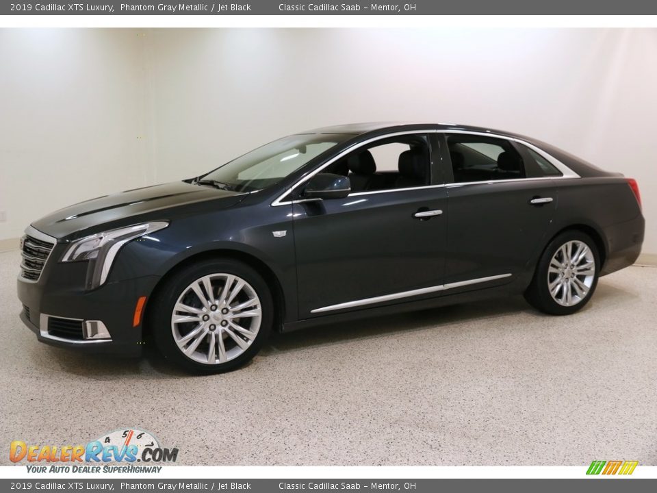 2019 Cadillac XTS Luxury Phantom Gray Metallic / Jet Black Photo #3
