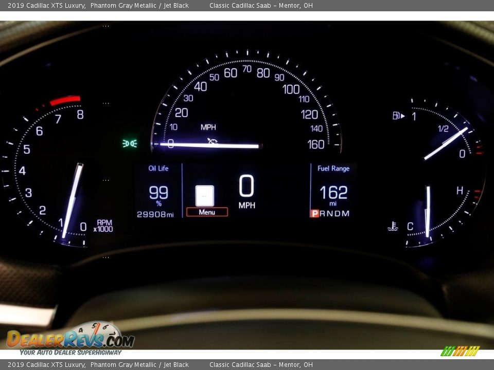 2019 Cadillac XTS Luxury Phantom Gray Metallic / Jet Black Photo #8