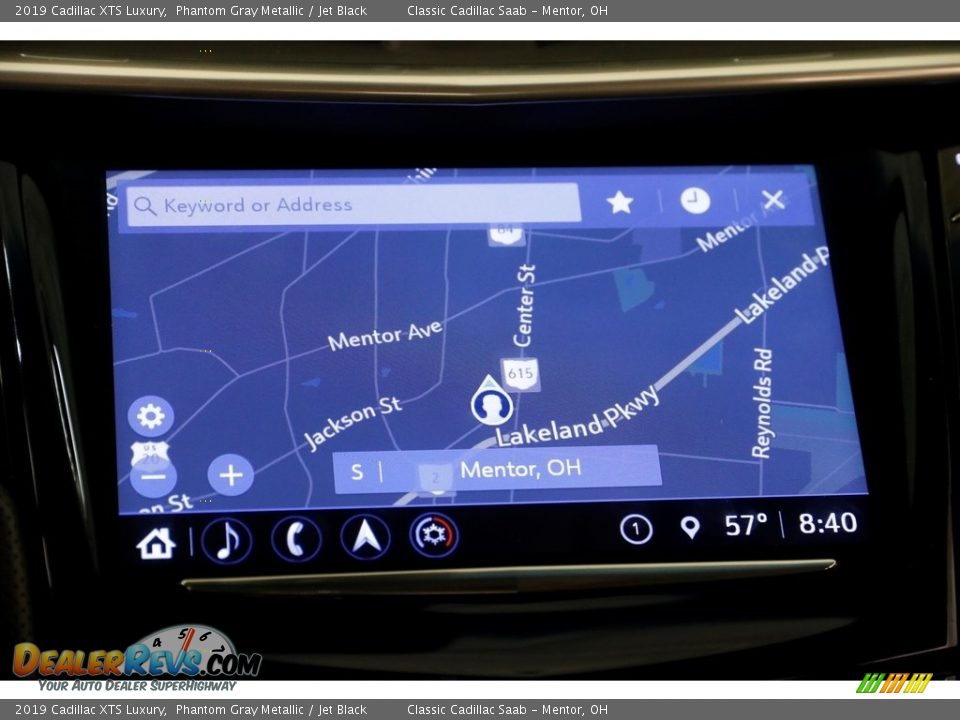 2019 Cadillac XTS Luxury Phantom Gray Metallic / Jet Black Photo #14