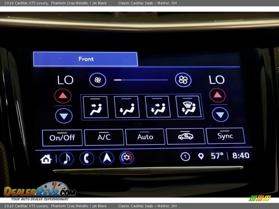 2019 Cadillac XTS Luxury Phantom Gray Metallic / Jet Black Photo #15