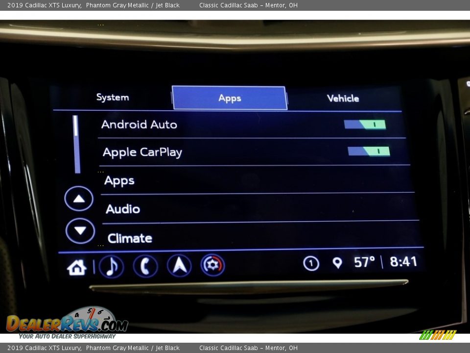 2019 Cadillac XTS Luxury Phantom Gray Metallic / Jet Black Photo #16