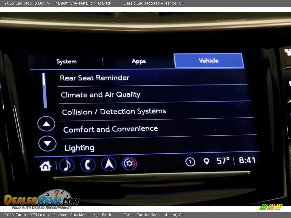 2019 Cadillac XTS Luxury Phantom Gray Metallic / Jet Black Photo #17