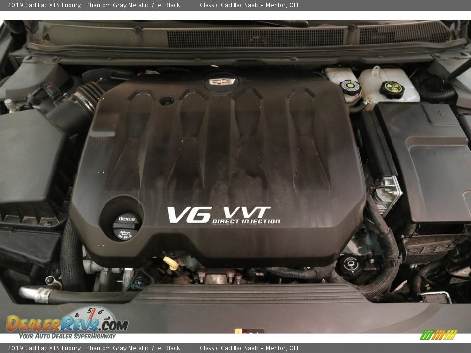 2019 Cadillac XTS Luxury Phantom Gray Metallic / Jet Black Photo #27
