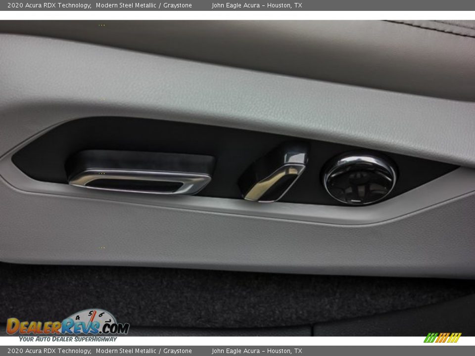 2020 Acura RDX Technology Modern Steel Metallic / Graystone Photo #14