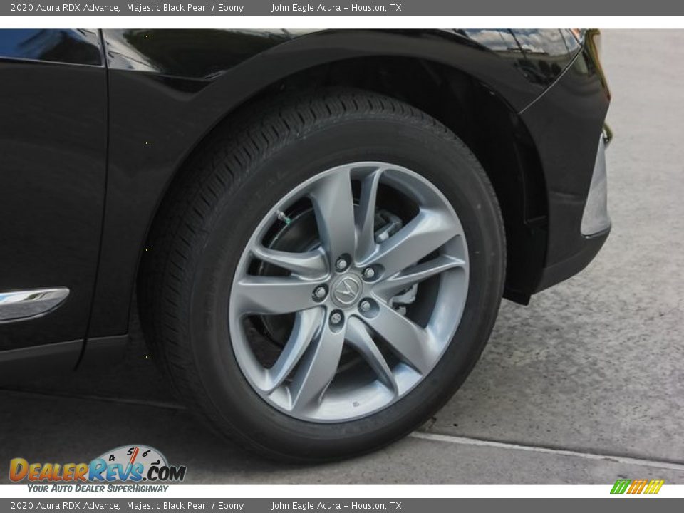 2020 Acura RDX Advance Majestic Black Pearl / Ebony Photo #10